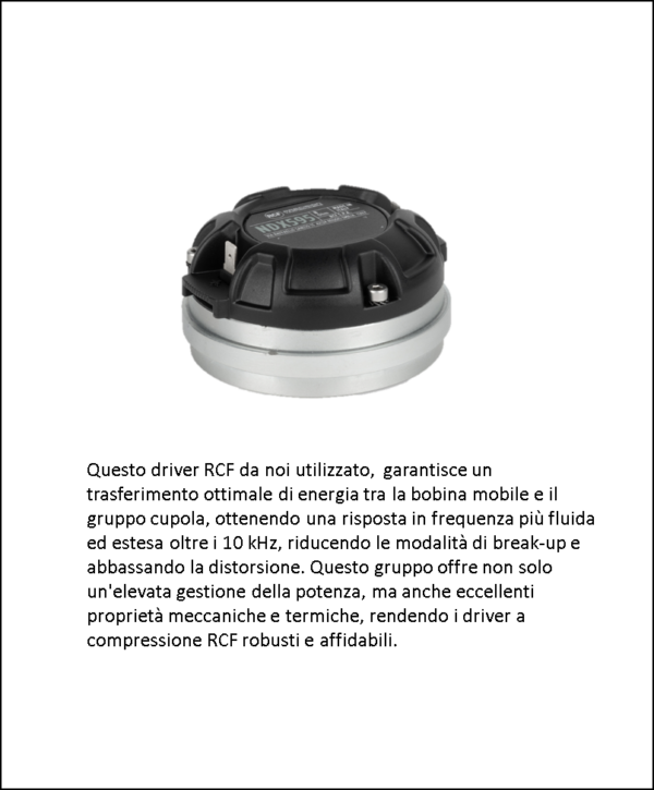 Diffusore attivo B. amplificato da 10 pollici 800W rms dB spl 130 MOD: ZS10-800A - immagine 6