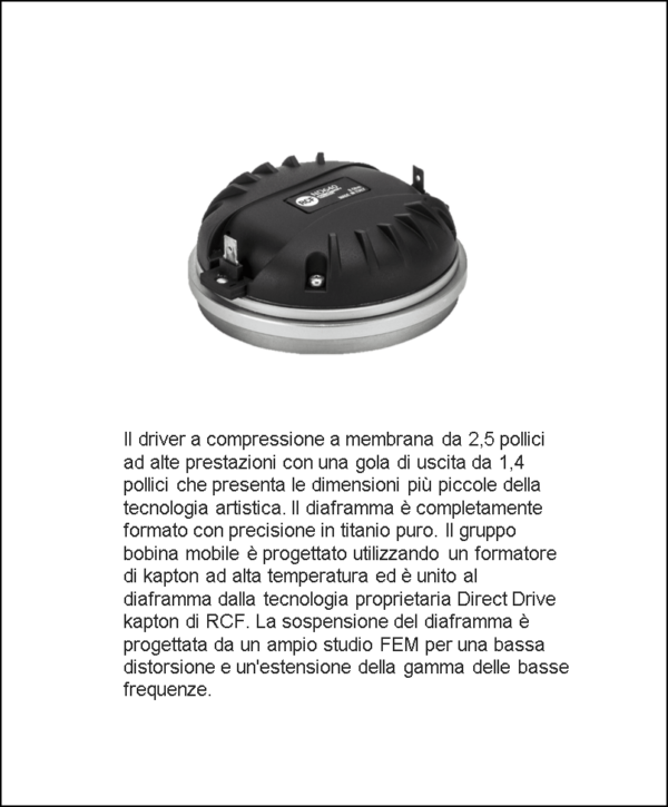 Diffusore attivo B. amplificato da 15 pollici 1000W rms dB spl 135  MOD: DS15-1000A - immagine 6