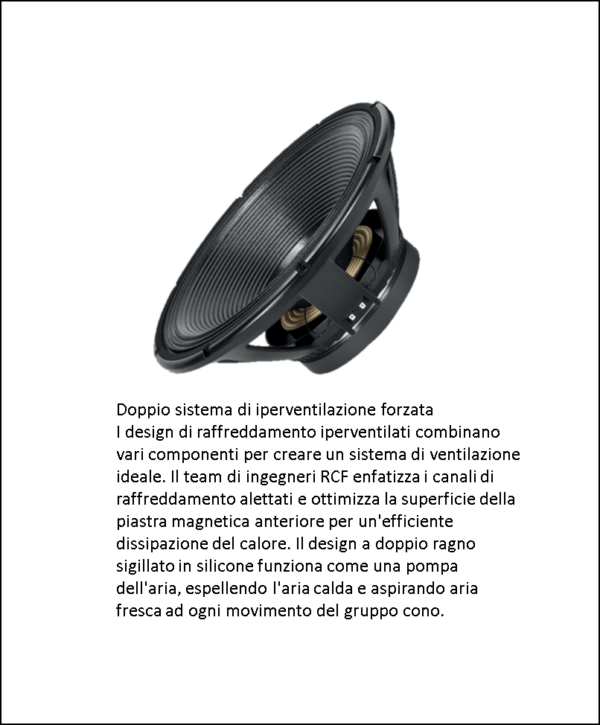 Subwoofer passivo 2x18 Pollici-  Ultra High-Power Subwoofer -3000W rms  Potenza totale 10000W MOD: TH18-3000P - immagine 4