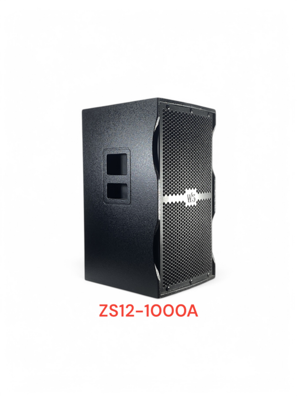 Diffusore attivo B. amplificato da 12 pollici 1000W rms dB spl 134 MOD: ZS12-1000A