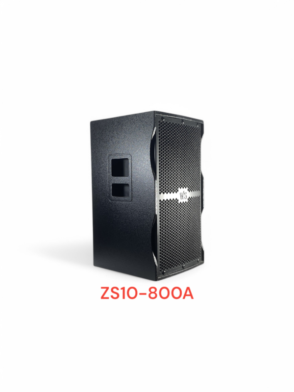 Diffusore attivo B. amplificato da 10 pollici 800W rms dB spl 130 MOD: ZS10-800A